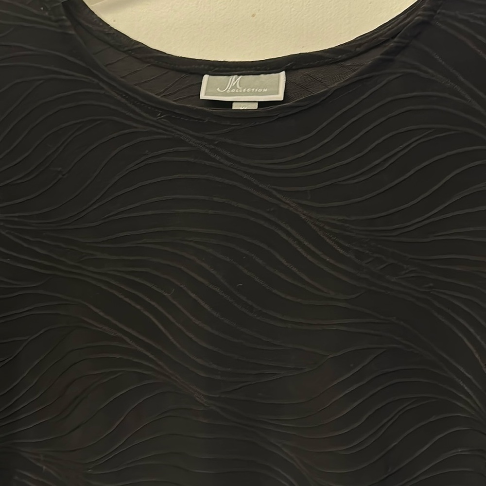NWOT JM collection blouse/top